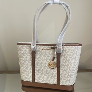 Jet Set Travel Large Logo Tote Bag